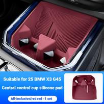 BMW X3 G45 2025+ silikoninis belaidis įkrovimo kilimėlis neslystantis kilimėlis, atsparus dulkėms, įkroviklis, apsauginis dangtelis, automobilio interjero aksesuarai