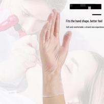 Maihan Disposable Massage PVC Gloves M skaidri