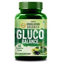 Vlado Himalayan Organics Gluco Balance Maisto papildas 60 daržovių tablečių kraujo cukraus ir svorio palaikymui