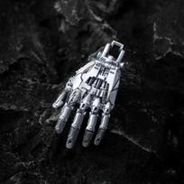 5 cm Roboto Rankos Kolekcionuojama Mechaninė Bioninė Rankos Su Grandinėle Judančiais Pirštų Sąnariais Rankos Pakabukas Parodai Dovanos Pakabukas Ornamentas
