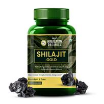 Vlado's Himalayan Organics Pure Shilajit Gold 60 Capsules 1100mg with Ashwagandha & 60 Natural Ayurvedic Herbs for Energy