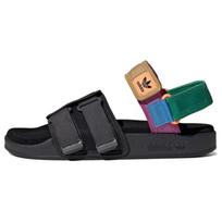 Adidas Adilette Basutė 4.0 Juoda Ryškiai Žalia Unisex Sportbačiai Core-Black Carbon H03417 47