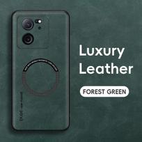 For Xiaomi 13T Pro Xiaomi13T Pro Wireless Charging Phone Case Cover Magnetic Retro Leather Soft Case for For Xiaomi 13T For Xiaomi 13T juoda