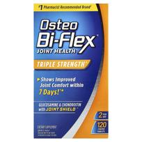 Osteo Bi-Flex, sąnarių sveikata, trigubas stiprumas, 120 dengtų tablečių