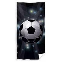 Futbolo kamuolys raštu paplūdimio rankšluostis - 70 x 140 cm