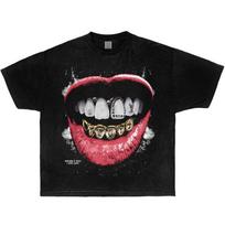 Neniom Grillz Vintage Boxy Shirt Streetwear Graphic Tee Y2K Unisex T-Shirt XXL