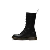 Dr. Martens 1914 Apvalianos kojos raišteliais iki blauzdos vidurio batai Unisex batai Juodi 11855001 36