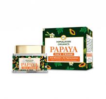 Šviesinantis veido kremas su papaja (50 ml), Papajos veido kremas, Himalayan Organics 18.125