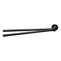 Haceka Aspen sukiojamas rankšluosčio laikiklis, juodas 43cm