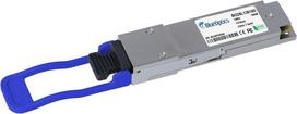 Alcatel-Nokia 3AL82072AA kompatibler BlueOptics© QSFP28 Transceiver für Singlemode 100 Gigabit Highspeed Datenübertragungen in Glasfaser Netzwerken. Unterstützt 100 Gigabit Ethernet Anwendungen in Switchen, Routern, Storage Systemen und ähnlicher Hardware (3AL82072AA-BO)