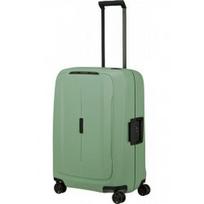 Vidutinis plastikinis lagaminas Samsonite Essens V Žalias (Sage)