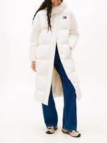 TOMMY JEANS Žieminė moteriška striukė, TJW ALASKA GRID DWN MXI COAT EXT