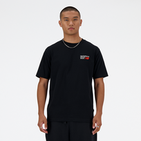 New Balance - Dydis L (MT41908BK Marškinėliai)