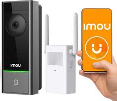 Imou DB60 Kit Wireless doorbell Black | DB60/DS21 | 6971927232338