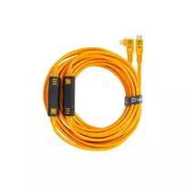Tether Tools USB-C to Right Angle USB-C 9.4m Straight to Right Orange CUC31RT2-ORG