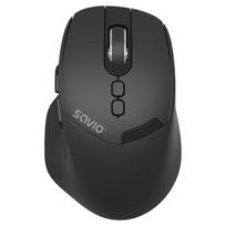 Savio MB-06 kompiuterio pelė Universalus Abiems rankoms „Bluetooth“ 3800 DPI