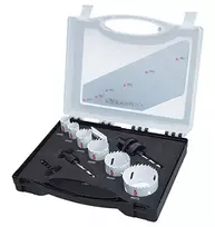MAKITA HOLE SAW SET BIM ECONOMY 6 pcs. (ELECTRIC) 16,20,25,32,40,51mm+5WIE+2 ADAPTER