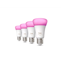 Philips Hue WCA 810 A60 E27 4P EU | E27 | 6 W | White and color light | Bluetooth and Zigbee