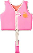 Plaukimo liemenė SUNNYLIFE Poppy the Peach Neon Pink, 1–2 metai, iki 15 kg