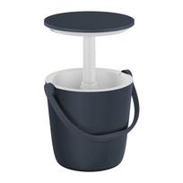 Iš plastiko sodo stalas su padėklu ø 38 cm Go – Keter