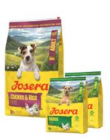 JOSERA Mini Adult Chicken and Rice 10kg be glitimo maistas mažų veislių šunims + 2x900 g maisto NEMOKAMAI