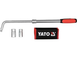 Raktas ratams teleskopinis su dviem galvutėmis 17×19 / 21×23 mm Yato (YT-08040)
