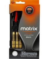 Smiginio strėlės su plieniniais antgaliais HARROWS Matrix 9114