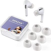 "AirPods Pro" atminties putų antgaliai, V3.0, neskauda nuo silikoninių ausinių, neslystantys pakaitiniai ausinių antgaliai, tinka įkrovimo dėkle, triukšmą mažinantys ausinių antgaliai, pilki