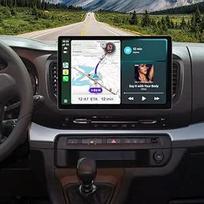 "Android 15" automobilinis radijas, skirtas "Toyota ProAce II 2016-2021" ir "Citroen Dispatch", 13,1 colio QLED ekranas, "Wireless Carplay" ir "Android Car", 4G LTE, DSP "Bluetooth 5.0", GPS navigacija, vairas