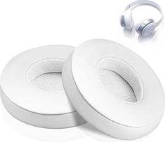 "Beats Solo 2" ir "Solo 3" belaidėms ausinėms "Beats Solo 2" ir "Solo 3" skirti pakaitiniai ausų įdėklai iš atminties putų ir minkštos baltyminės odos, skirti belaidėms ausinėms ant ausų, užtikrina didesnį komfortą ir ilgaamžiškumą (1 pora) (balti)