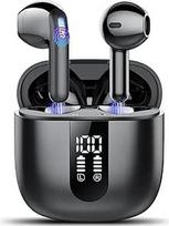 "Bluetooth" ausinės, "In-Ear" ausinės, belaidės "Bluetooth 5.4" belaidės ausinės su 4 mikrofonais, 2025 belaidės ausinės, 50 valandų ENC triukšmo slopinimo ausinės, gilus bosas, IP7 vandeniui atsparios ausinės