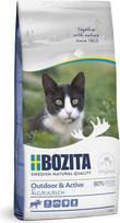 "Bozita Outdoor & Active" sausas kačių ėdalas su briedžiu - 10 kg - sausas ėdalas su pilno grūdo kviečiais aktyvioms ir jautrioms katėms - 30 % baltymų, 20 % riebalų - be cukraus ir GMO - iš Švedijos