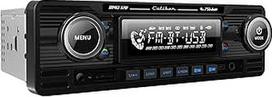 "Caliber Retro" automobilinis radijo imtuvas - automobilinis radijo imtuvas su "Bluetooth" USB - FM - 1 DIN radijo imtuvas su "Bluetooth" laisvų rankų įranga - juodas
