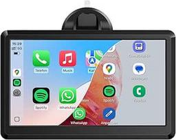 "CarPlay" ekranas, belaidis "Android" automobilio ekranas su GPS navigacijos įrenginiais, "Bluetooth" laisvų rankų įrangos rinkinys, "MirrorLink", nešiojamoji daugialypės terpės įranga automobiliui, sunkvežimiui, kemperiui (7 colių jutiklinis ekranas)