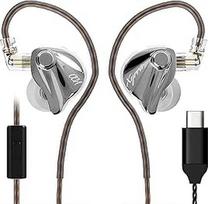 "CCA Xyrra" dvigubo vairuotojo ausinės, 1DD+1BD HiFi IEM ausinės, laidinės žaidimų ausinės žaidėjams muzikantams