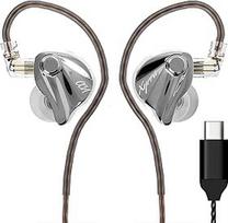 "CCA Xyrra" dvigubo vairuotojo ausinės, 1DD+1BD HiFi IEM ausinės, laidinės žaidimų ausinės žaidėjams muzikantams