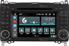 "Costum Fit" automobilinis radijas "Mercedes" "Android" GPS "Bluetooth" "WiFi" "Dab" USB "Full HD" jutiklinis ekranas 7 colių "Easyconnect" 8 branduolių procesorius Balso komandos