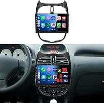 "Hikity" 2+64GB "Android 15" automobilinis radijas "Peugeot 206 206cc Citroen C2 2002-2010" radijas Belaidis "Carplay Android Car", 9 colių IPS jutiklinio ekrano radijas su atbulinės eigos kamera, "Bluetooth", navigacija, "WiFi", DSP