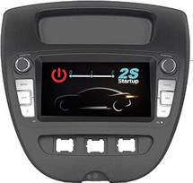 "Linux" automobilinis radijas "Peugeot 107/Citroën C1/Toyota Aygo" - Belaidis CarPlay/Android Car/Bluetooth/FM/AM/RDS/USB HiFi 100W