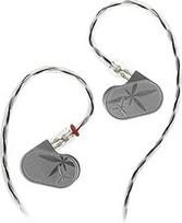 "Moondrop LAN II" ausinės 4,4 mm 3,5 mm kištukas 0,78 mm keičiamas kabelis 10 mm dvigubos kameros "HiFi In-Ear" laidinės ausinės (LAN II POP)