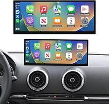 "Ninetom" automobilinis radijas su 12,3 colių jutikliniu ekranu, belaidžiu "Carplay" ir "Android Car", skirtas 2014-2019 m. "Audi A3 S3" su MIB sistema, palaiko "Mirrorlink", kamerą, navigaciją, "Siri", muziką