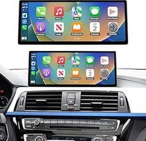 "Ninetom" automobilinis radijas su 12,3 colių jutikliniu ekranu, belaidžiu "Carplay" ir "Android Car", skirtas BMW 2017-2019 m. 3/4 serijos F30 F31 F32 F33 F34 F35 F36 su EVO sistema, palaiko Mirrorlink, kamerą, navigaciją