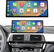 "Road Top CarPlay" ekranas, 12,3 colio itin plonas automobilinis radijo stotelės stereofoninis imtuvas, skirtas BMW 3/4 serijos F30/F31/F32/F33/F34/F36 2017-2019 m. su EVO sistema, palaiko belaidę "CarPlay"/"Android Auto"/"MirrorLink" funkciją