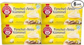 "Teekanne" Pankoliai anyžiai kmynai 6 pakuotės (6 x 20 arbatos maišelių) 6 x 60 g