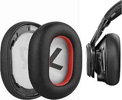 "V-MOTA" ausų pagalvėlės, suderinamos su "Plantronics Voyager 8200-UC", "Voyager 8200 UC" stereofoninėmis "Bluetooth" ausinėmis, atsarginėmis pagalvėlių remonto dalimis (juodos spalvos)
