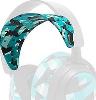 "WC HeadbandZ Arctis Nova V2" - patobulintas platus silikoninis galvos lankelis, suderinamas su "Wicked Cushions" ausinėmis "Arctis Nova" | Platesnis svorio paskirstymo dizainas | Žydra prizmė
