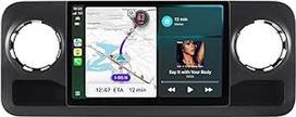 13,1 colio automobilinis radijas su ekranu, skirtas "Mercede s Ben z Sprinter Freightliner W907 VS30 2019-2023", "Bluetooth" automobilinis radijo imtuvas su jutikliniu ekranu, "Apple Carplay"/"Android Car"/"Mirrorlink"/"Navi"/"LAN"/"Dab" radijas
