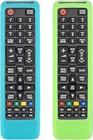 2 pakuotės silikoninis nuotolinio valdymo pultas "Samsung" televizoriui BN59-01175N BN59-01315B AA59-00741A AA59-00786A Nuotolinio valdymo pultas plaunamas, neslystantis, su apsauginiu dirželiu nuo praradimo