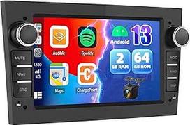 2+64G "Android 13" automobilinis radijo imtuvas "Wireless Carplay" ir "Android" automobiliui, skirtas "Opel Astra Antara Corsa Zafira Meriva Vivaro Combo Signum Tigra Twin Top" su 7 colių ekranu, "Bluetooth" navigacija, WiFi, FM, RDS +