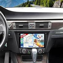 4G + 128G CAMECHO Android 15 automobilinis radijas BMW 3 serijos E90 E91 E92 E93 (2005-2011 m.) su Navi Carplay Android Car, Dvigubas DIN automobilinis radijas su 9 colių ekranu Bluetooth RDS/FM MirrorLink + atbuline eiga
